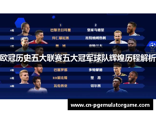欧冠历史五大联赛五大冠军球队辉煌历程解析 欧冠历史五大联赛五大冠军球队辉煌历程解析